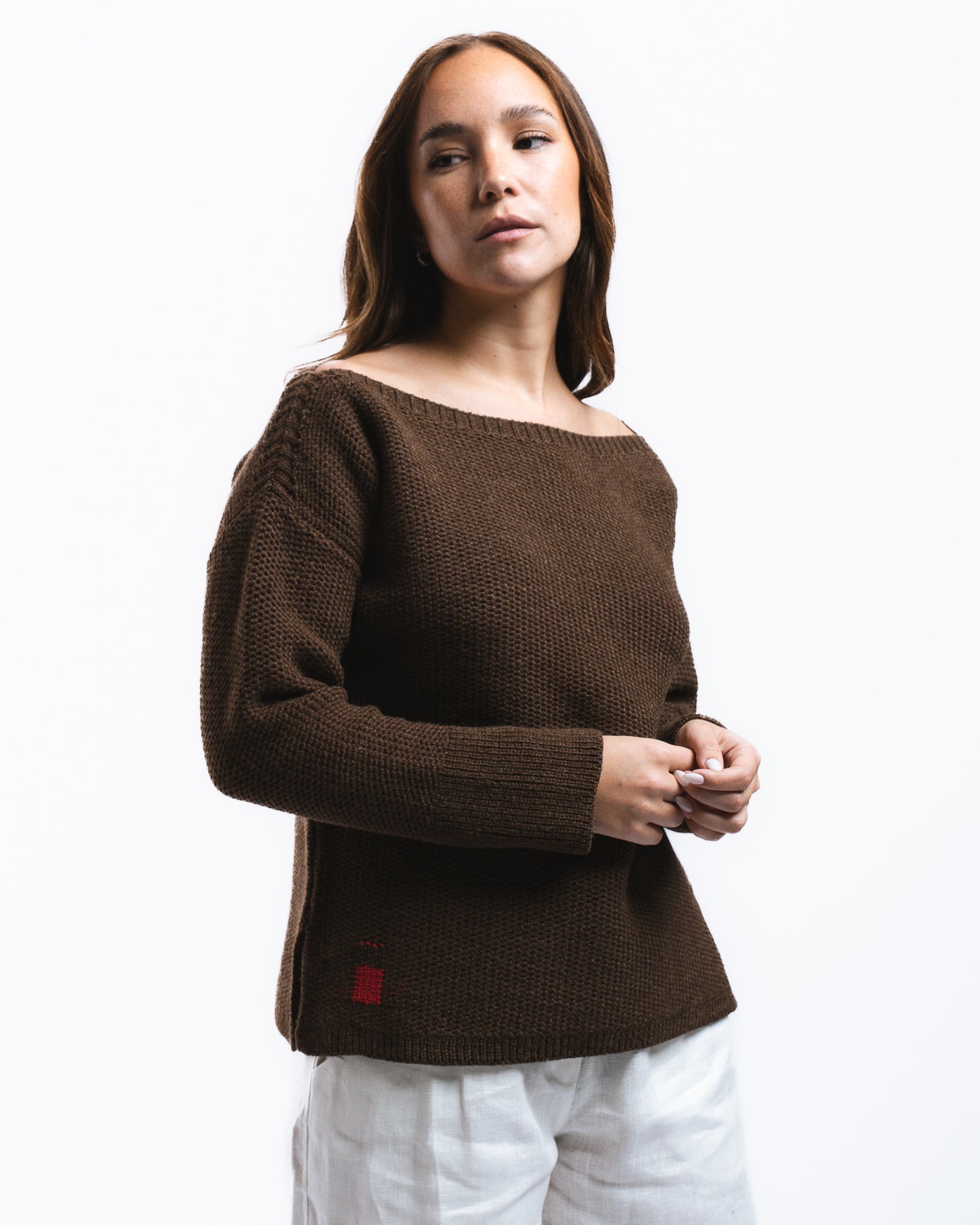 Sweater ANDAR Brown
