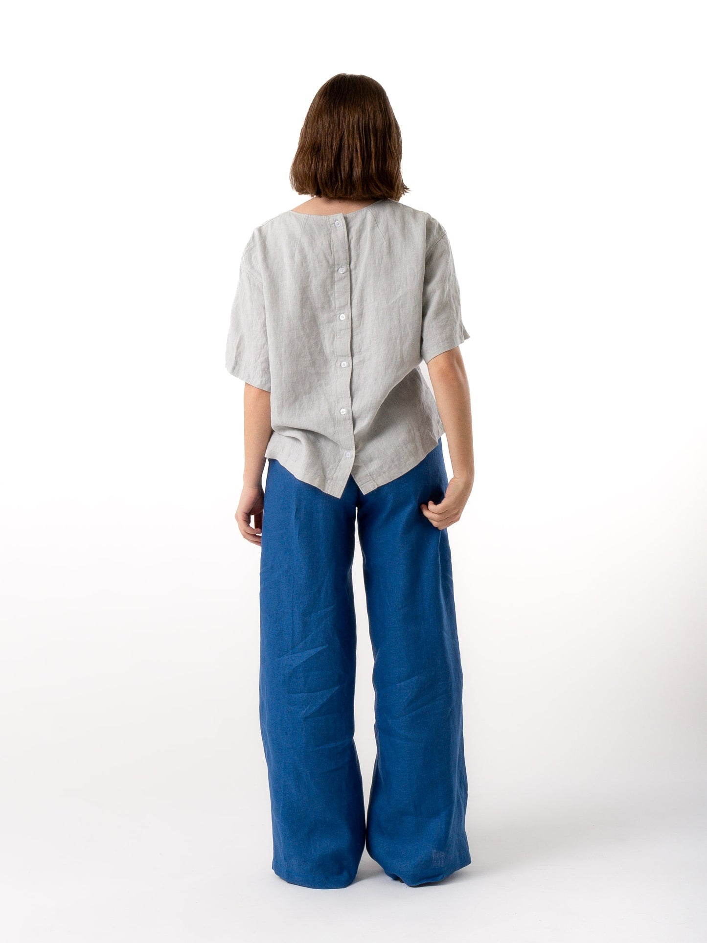 Linen Pants VINEYARD Blue