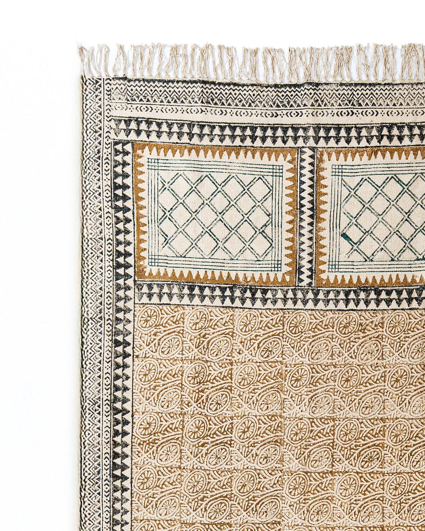 Block Print Rug BHUMI 120*180 cm
