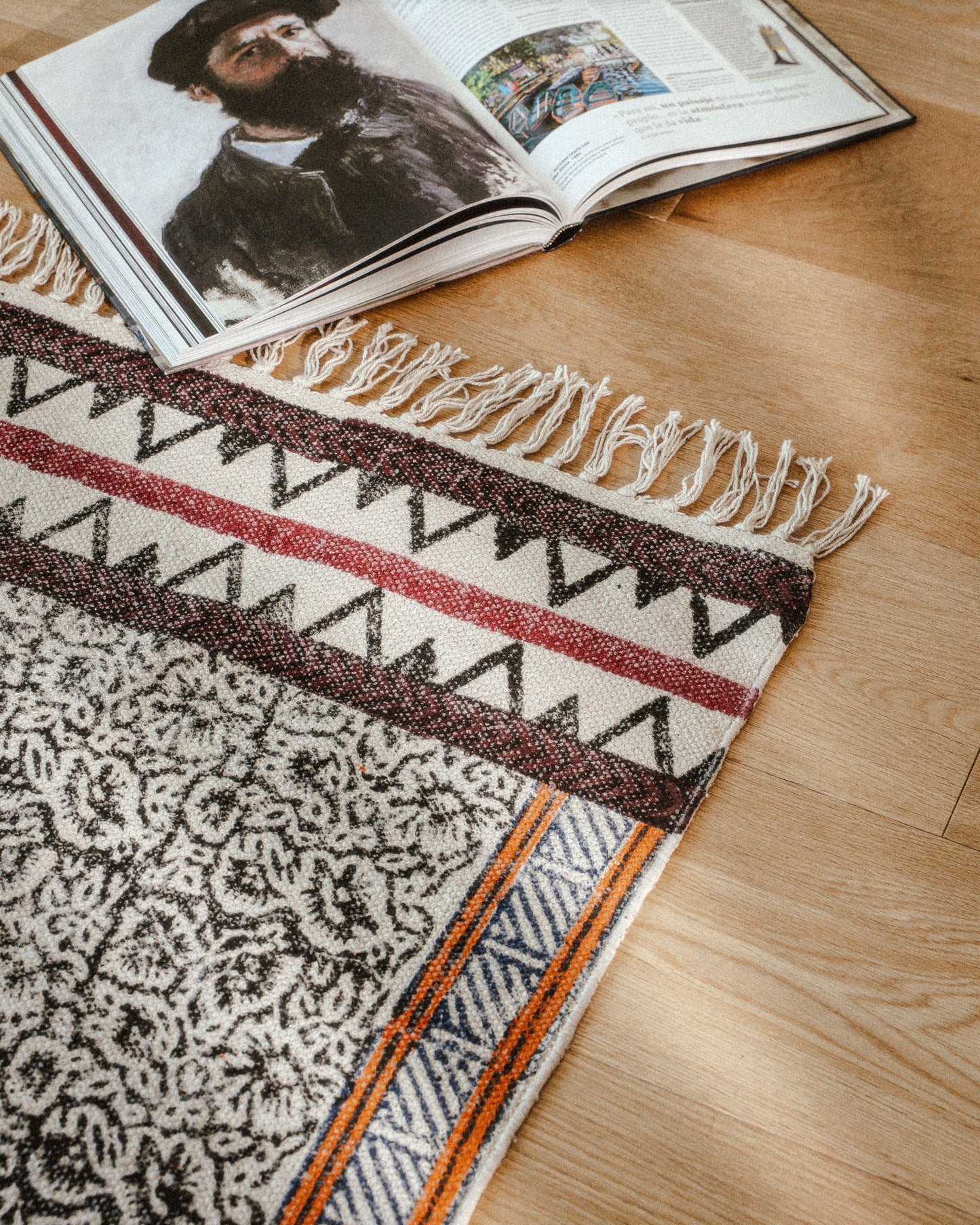 Block Print Rug MISHRAN 120*180 cm