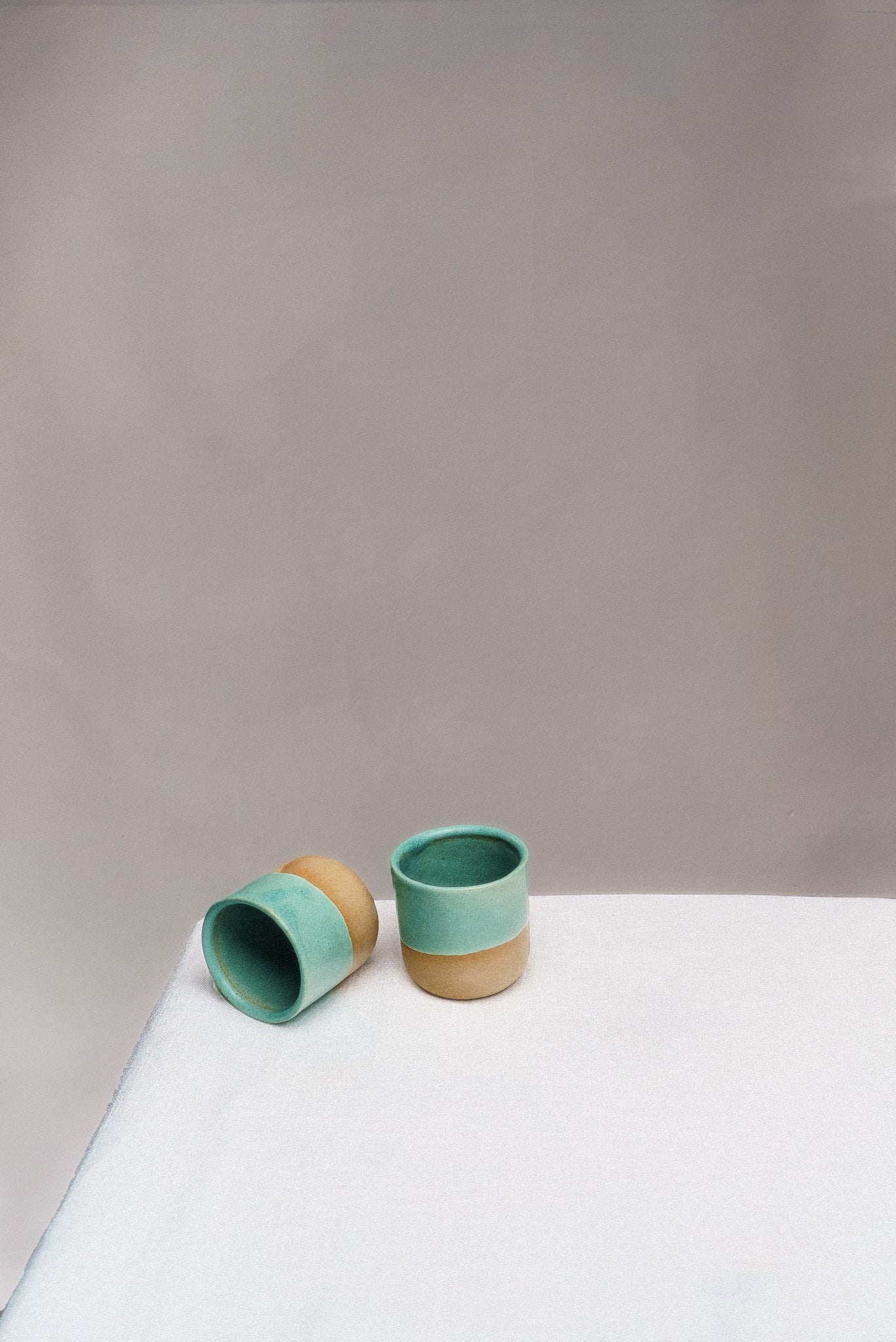 Set of 2 IPANEMA Cups - Turquoise