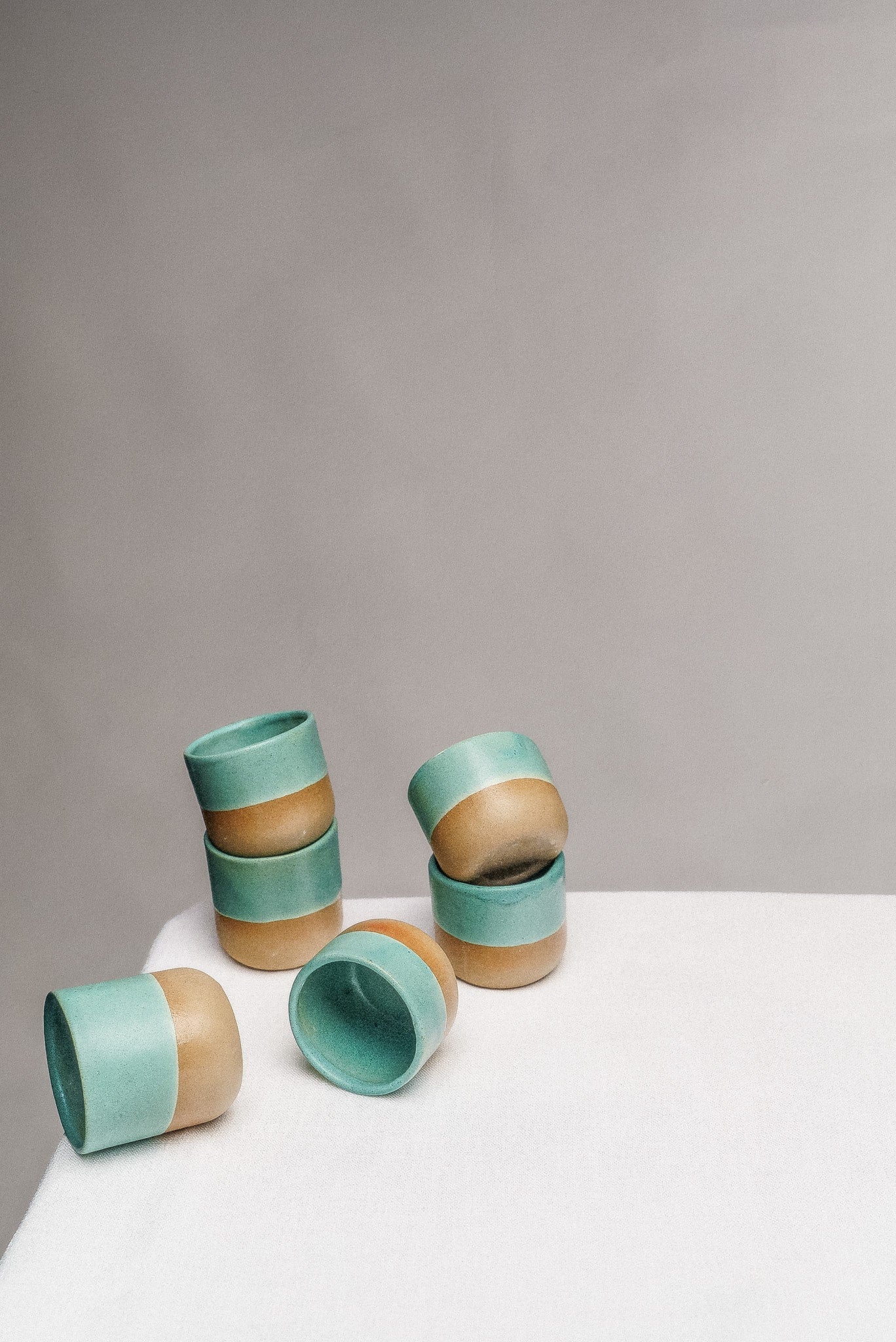 Set of 2 IPANEMA Cups - Turquoise