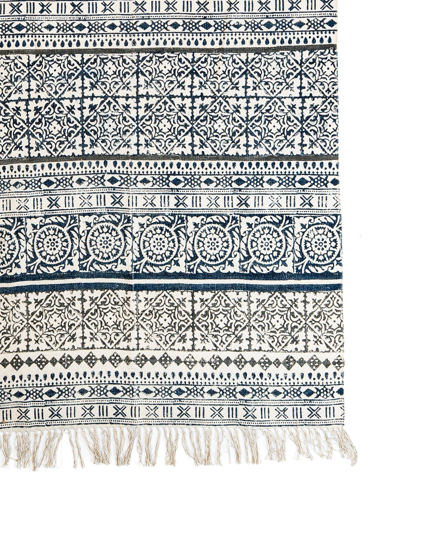Alfombra Block Print SAGAR 120*180 cm
