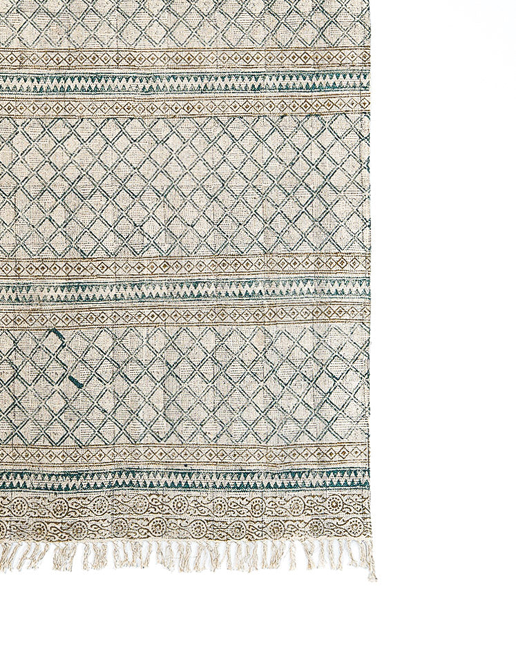 Alfombra Block Print AMANI 120*180 cm