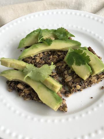 Healthy Vegan Seed Crackers