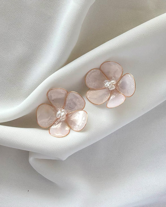 Midi Flor Nacarada y perla