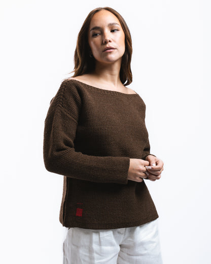 Sweater ANDAR Brown