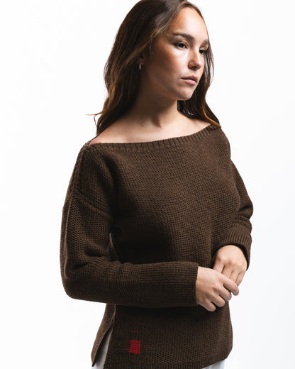 Sweater ANDAR Brown