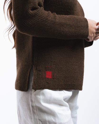 Sweater ANDAR Brown