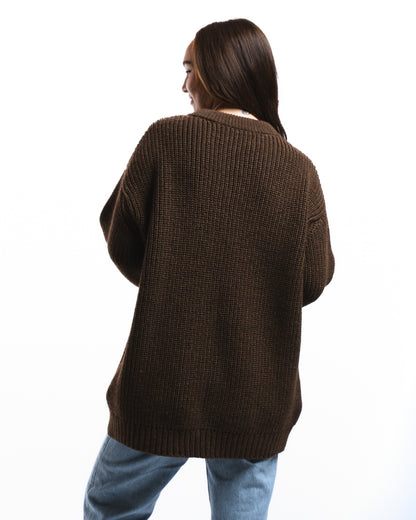 Sweater ORIGEN Unisex Brown