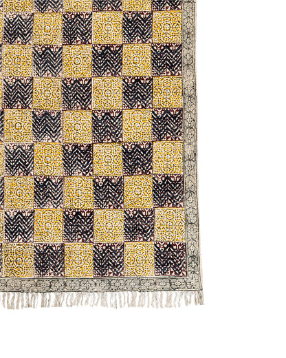 Alfombra Block Print NAVA 120*180 cm