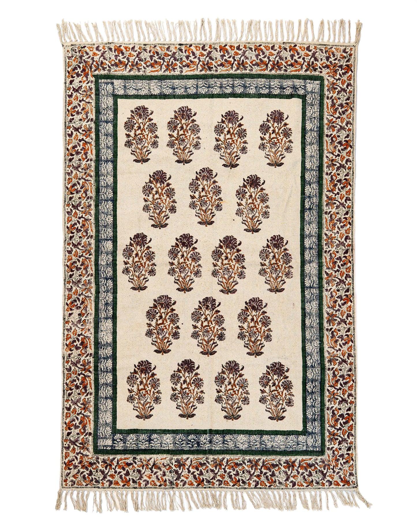 Alfombra Block Print AKAR 120*180 cm