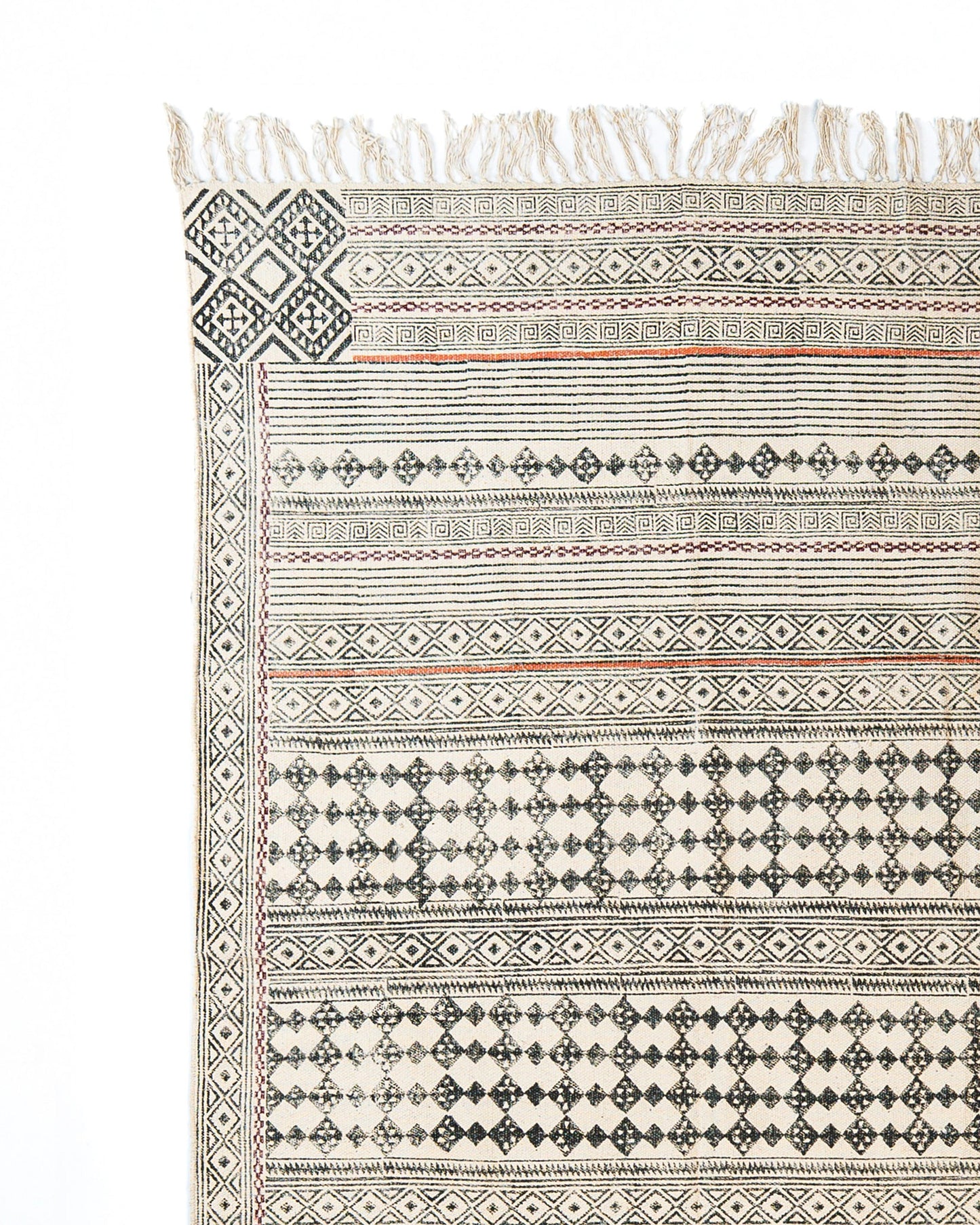 Block Print Rug SANTULAN 120*180 cm