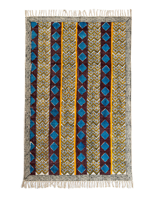 שטיח בלוק פרינט "בינדו" 120*180 ס"מ