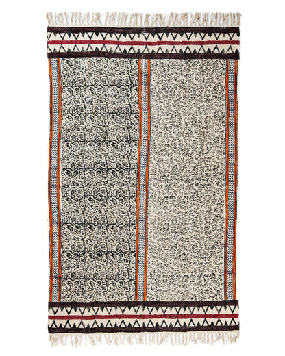 Block Print Rug MISHRAN 120*180 cm
