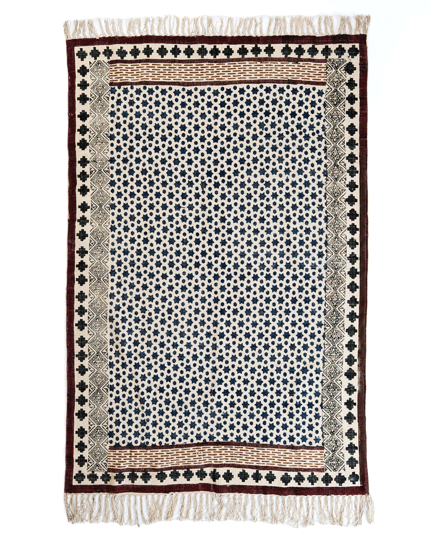 שטיח בלוק פרינט "לאלה" 120*180 ס"מ