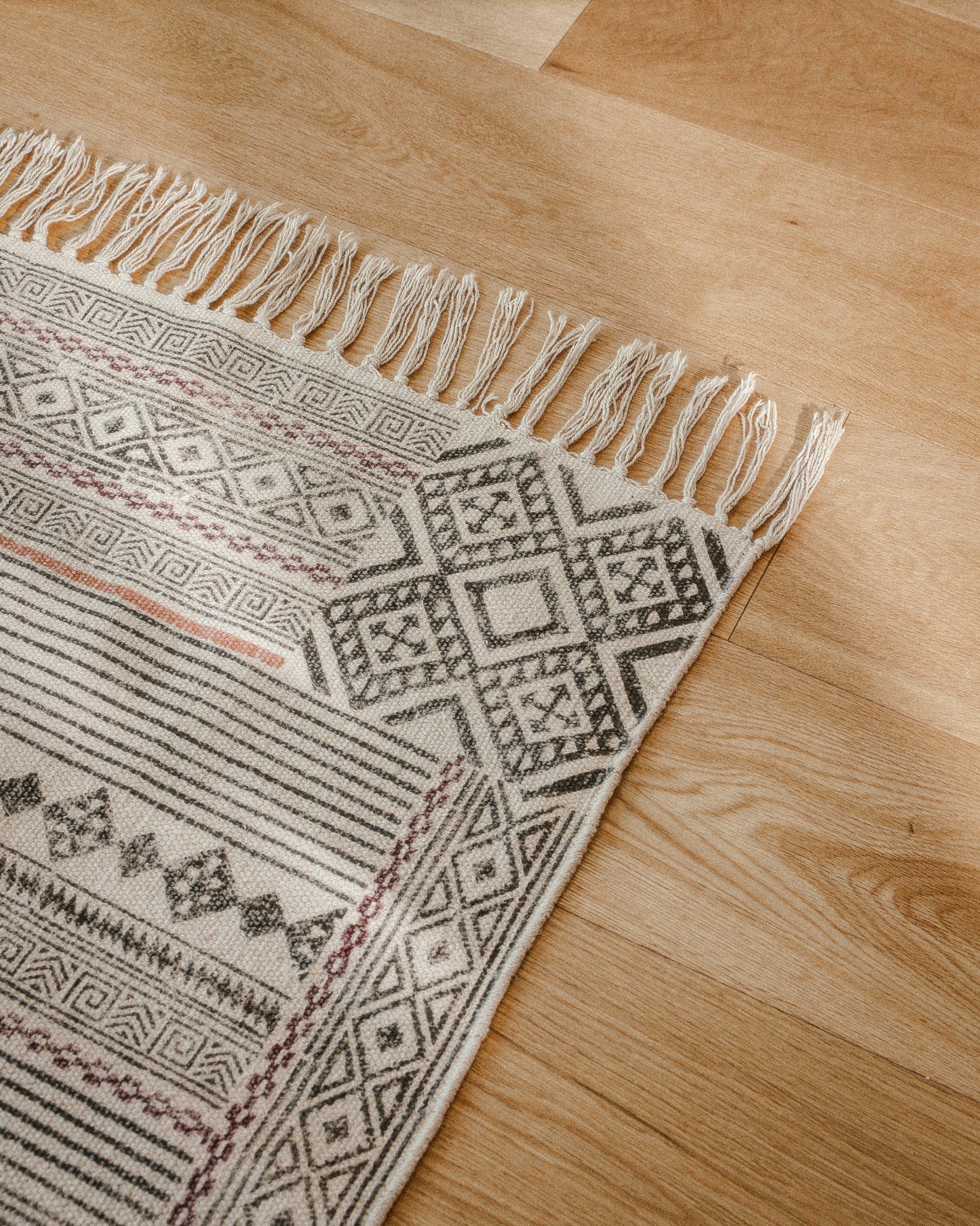 Block Print Rug SANTULAN 120*180 cm