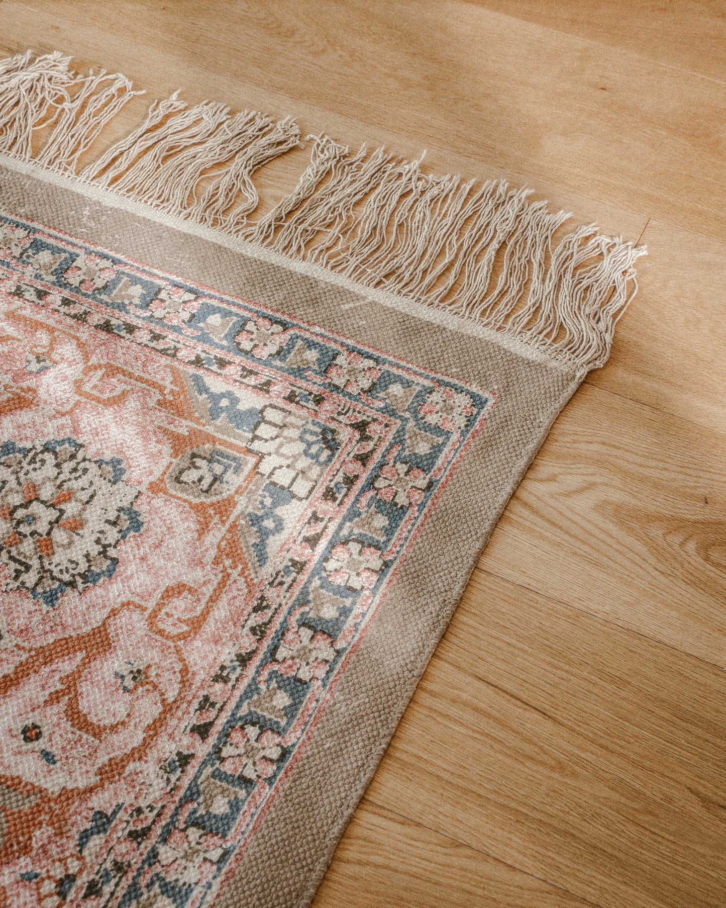 Block Print Rug BINDU 120*180 cm