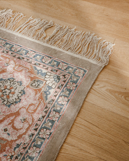 Block Print Rug BINDU 120*180 cm