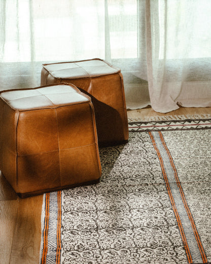 Block Print Rug MISHRAN 120*180 cm