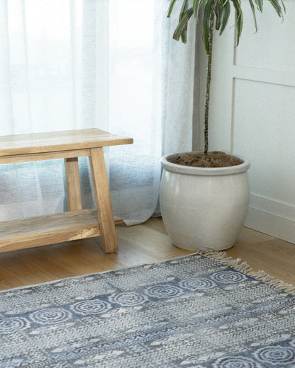 alfombra block print Especie Humana