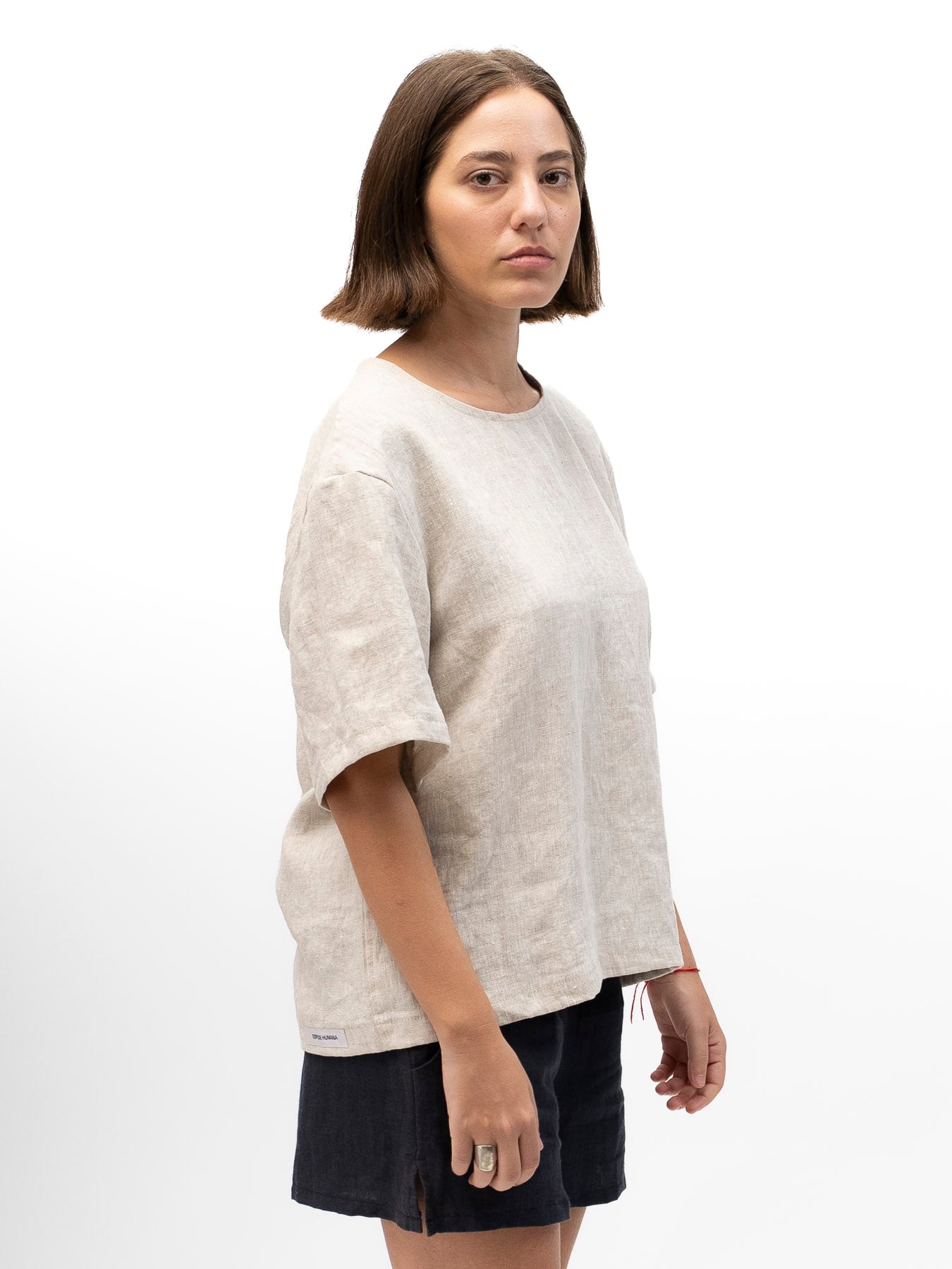 חולצה גולדן אאור פשתן ב'ז