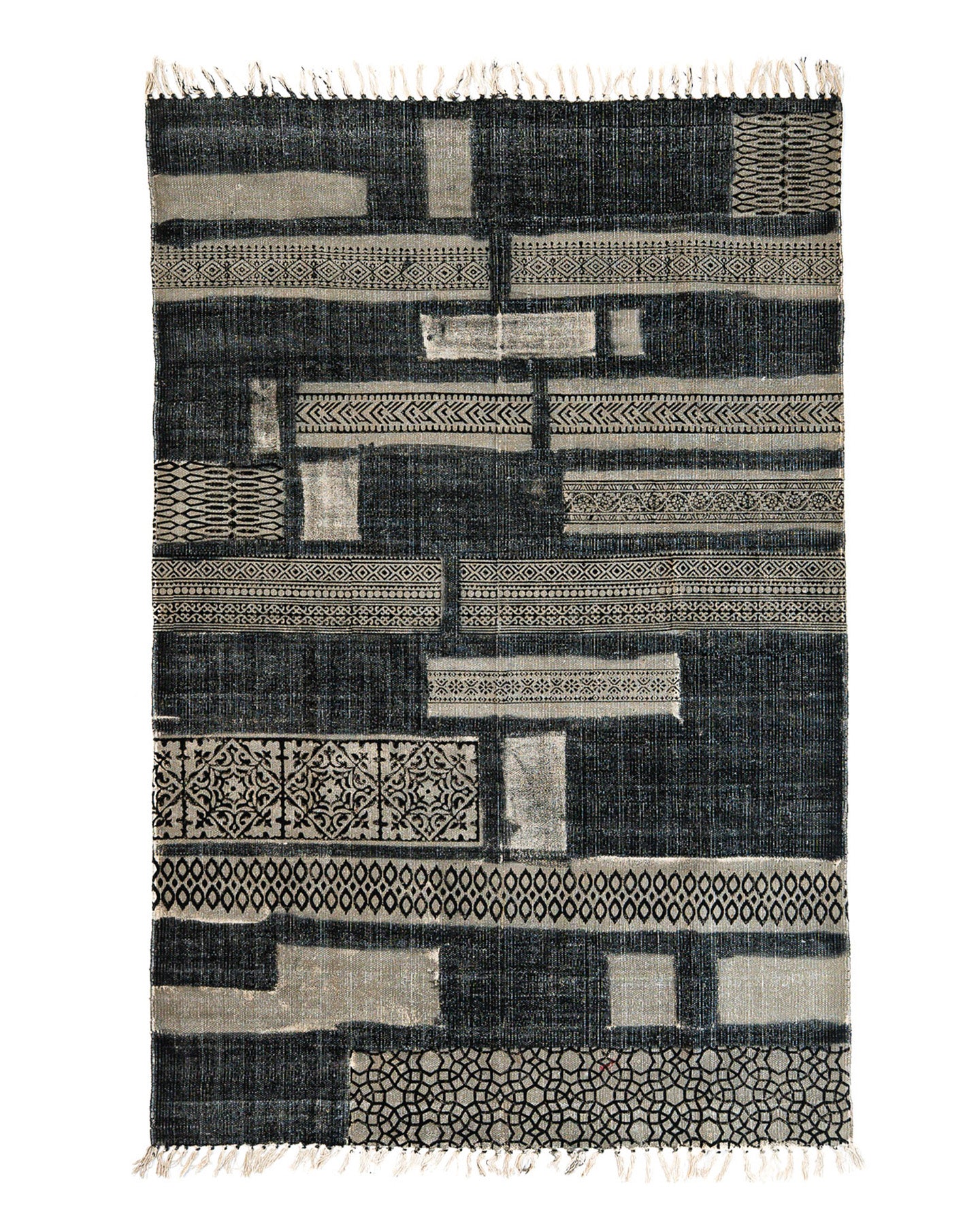 Alfombra Block Print KAALA 120*180 cm