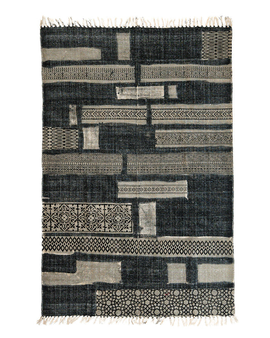 Alfombra Block Print KAALA 120*180 cm