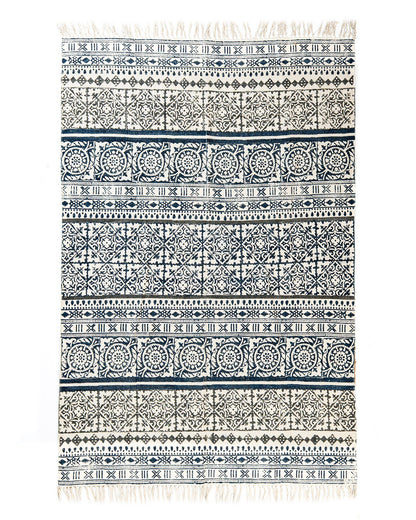 Alfombra Block Print SAGAR 120*180 cm