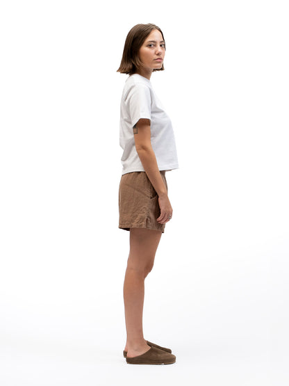 Linen Shorts BOKER Brown