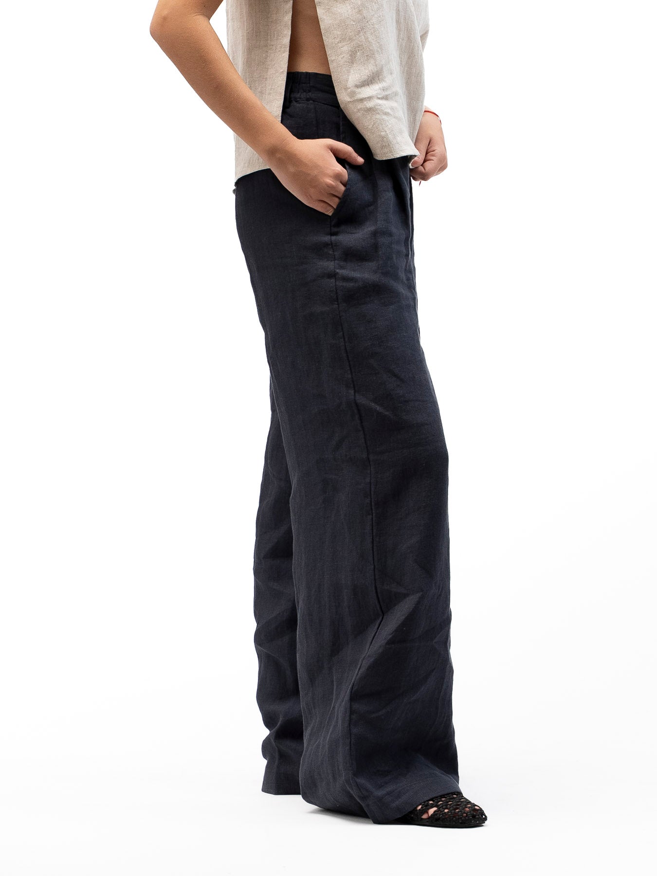 Tailor Pants SLOW LIFE Marine Blue