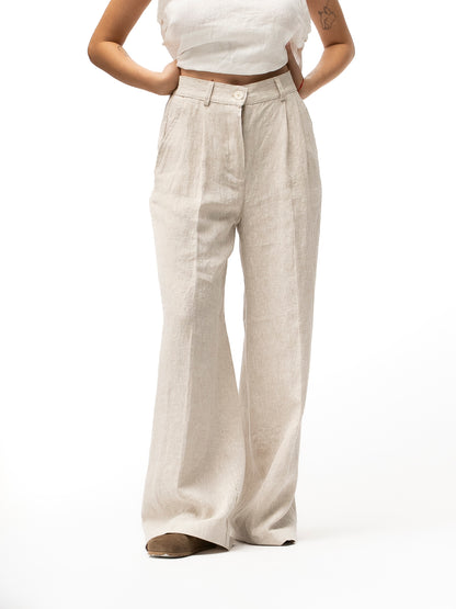 Tailor Pants SLOW LIFE Beige