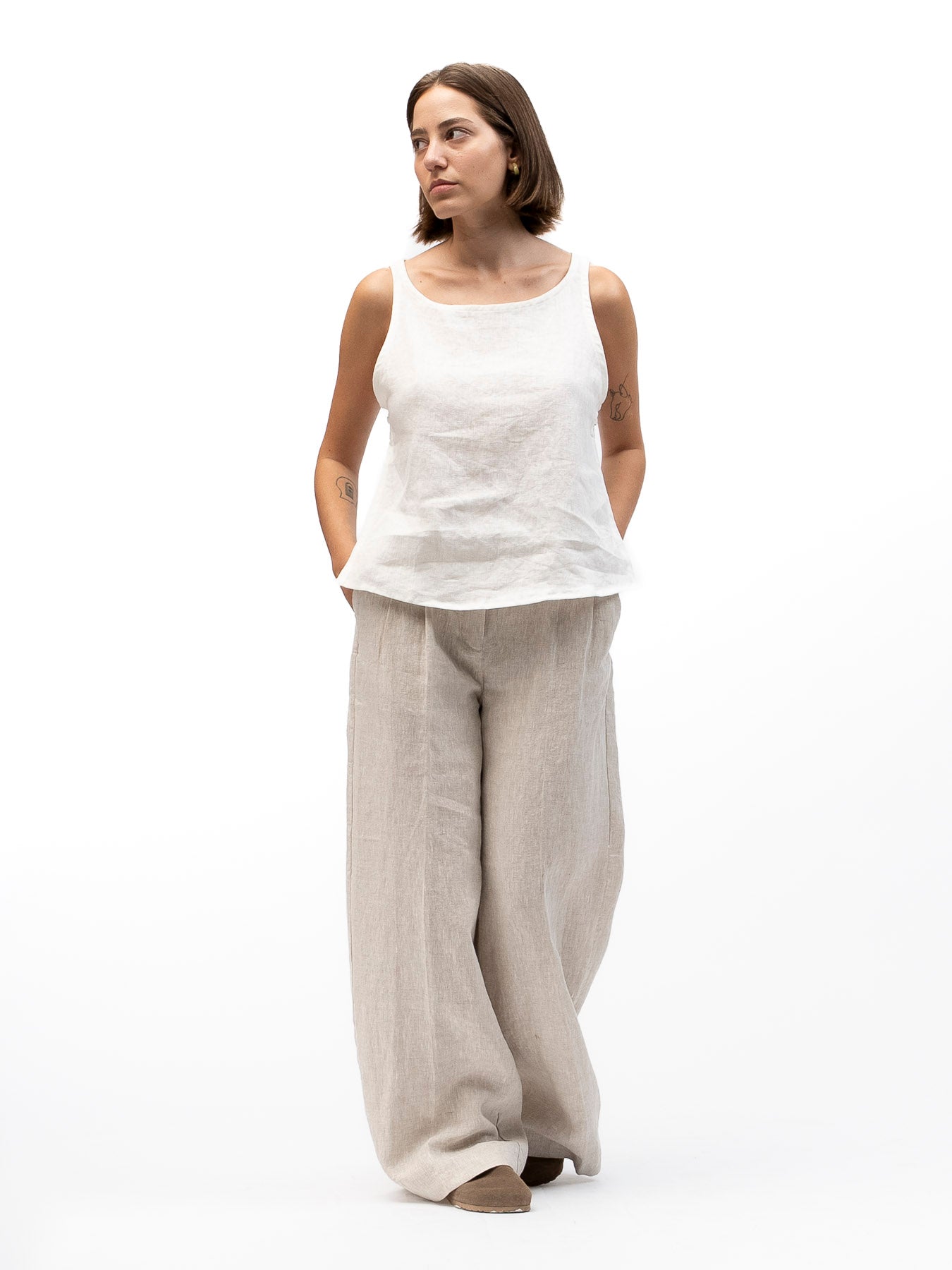 Tailor Pants SLOW LIFE Beige