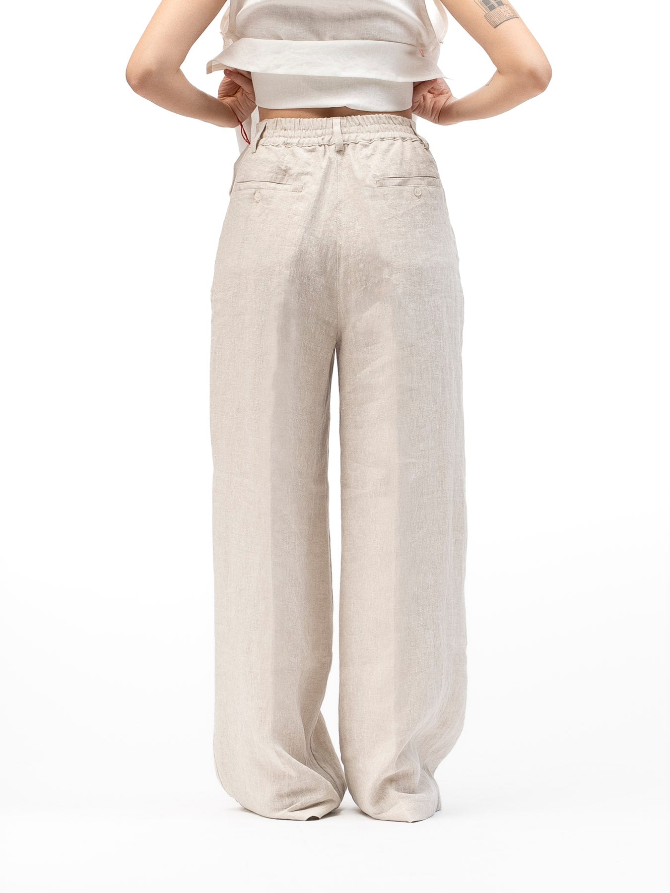 Tailor Pants SLOW LIFE Beige