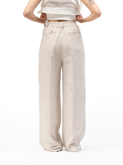 Tailor Pants SLOW LIFE Beige