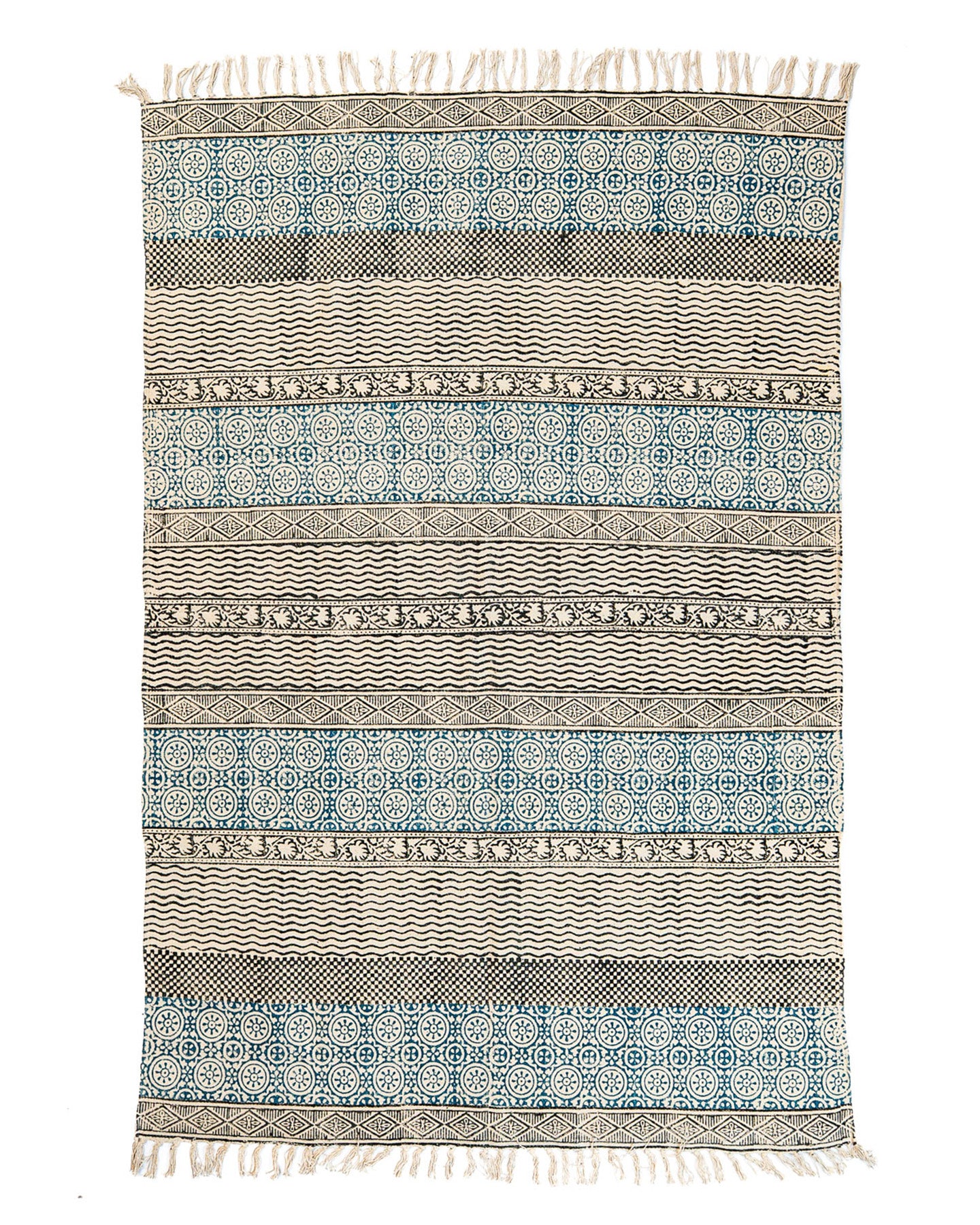 Alfombra Block Print NIRVA 120*180 cm