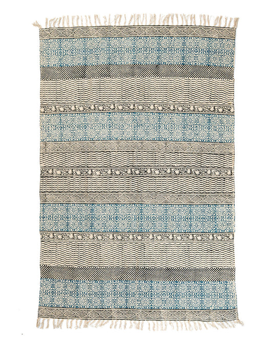 Alfombra Block Print NIRVA 120*180 cm