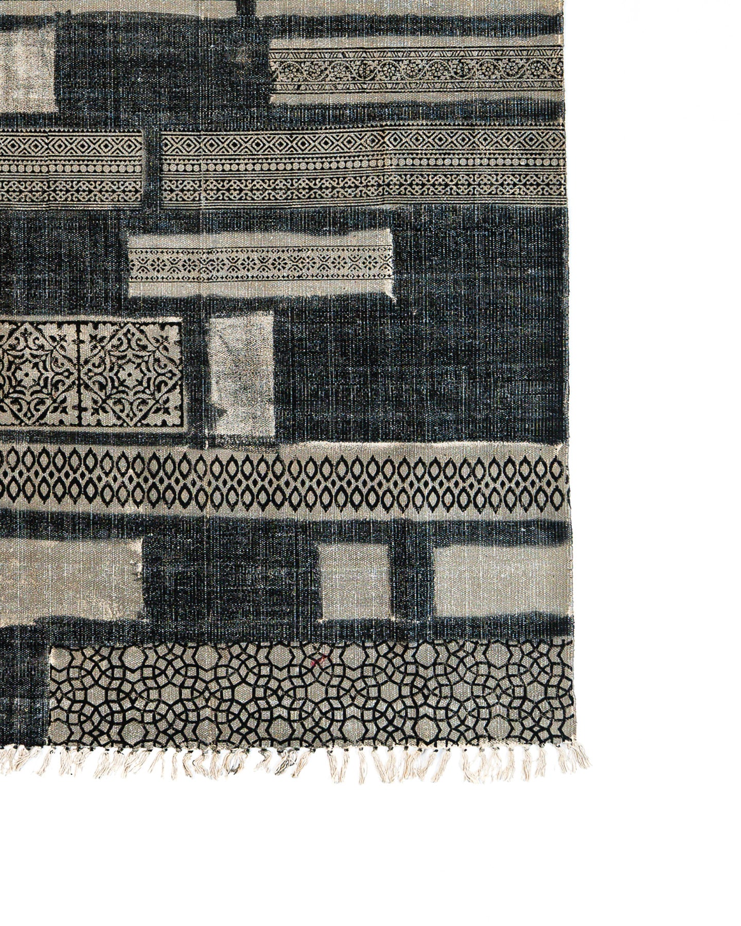 Alfombra Block Print KAALA 120*180 cm