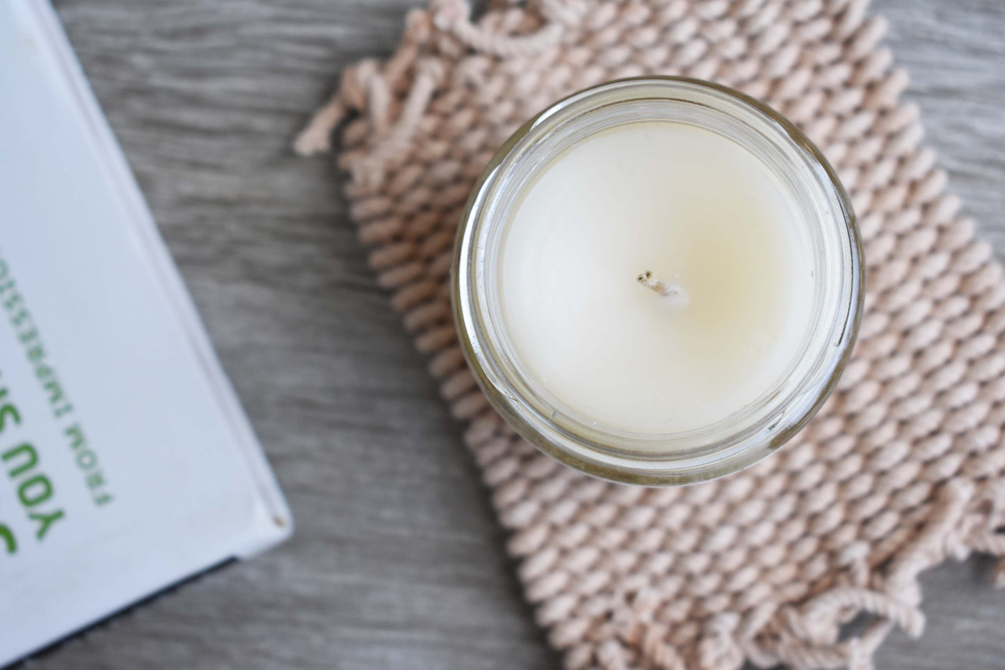 Cashmere Glass Jar Beeswax Candle